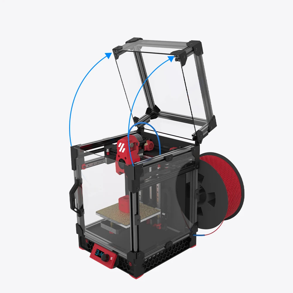 Toaiot Voron V0.2 Pro R1 CoreXY 3D Printer Kit with Printed Parts Upgraded MINI Stealthburner Klipper Best Quality DIY 3D Print