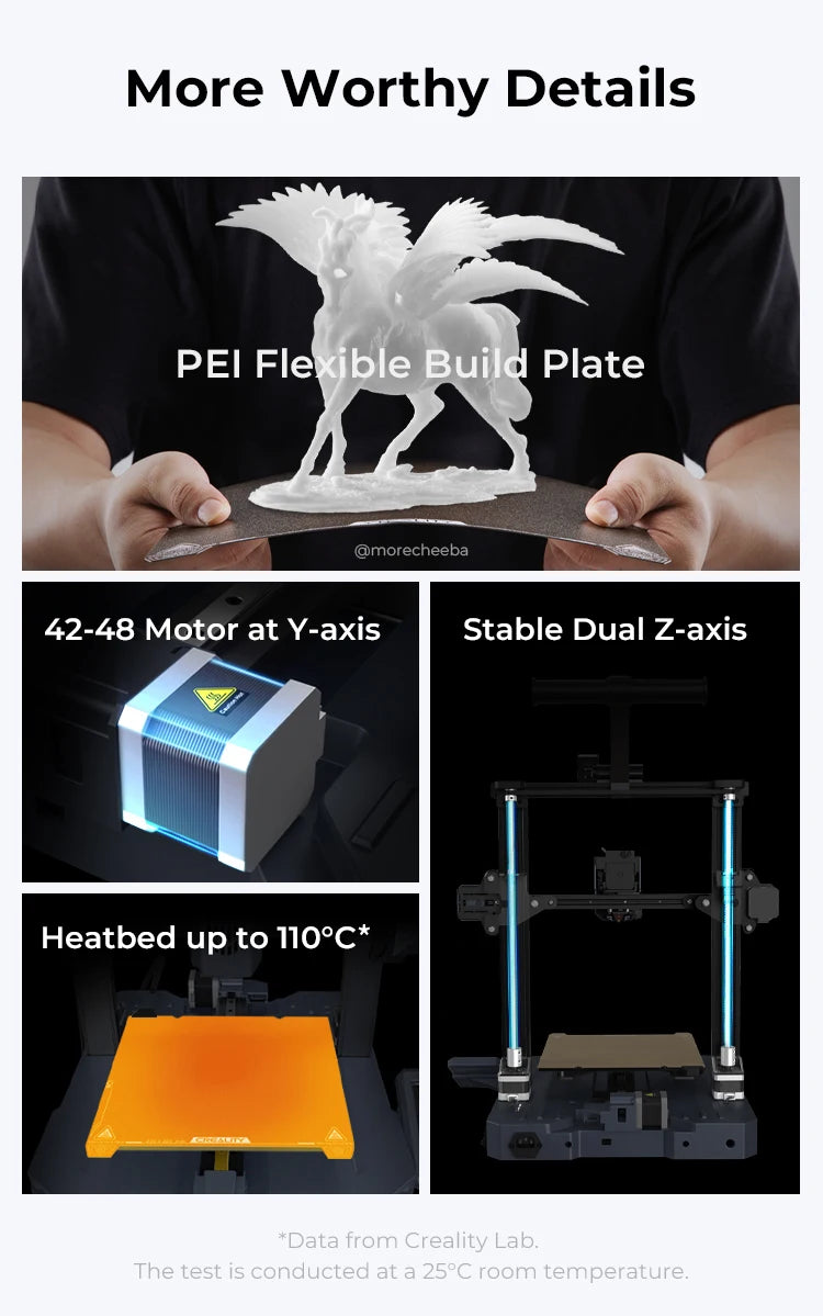 Creality CR-10 SE 3D Printer Upgraded "Sprite" Direct Extrusion Hands-free Auto Leveling 600mm/s Printing Speed 3D Printer