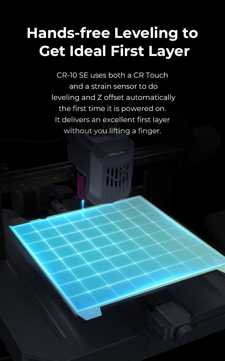 Creality CR-10 SE 3D Printer Upgraded "Sprite" Direct Extrusion Hands-free Auto Leveling 600mm/s Printing Speed 3D Printer