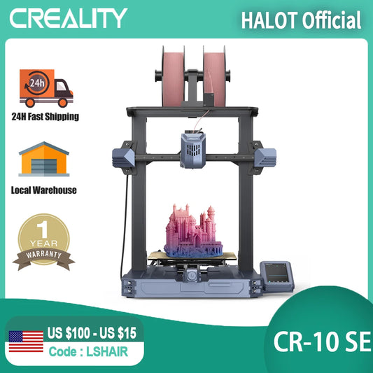 Creality CR-10 SE 3D Printer Upgraded "Sprite" Direct Extrusion Hands-free Auto Leveling 600mm/s Printing Speed 3D Printer