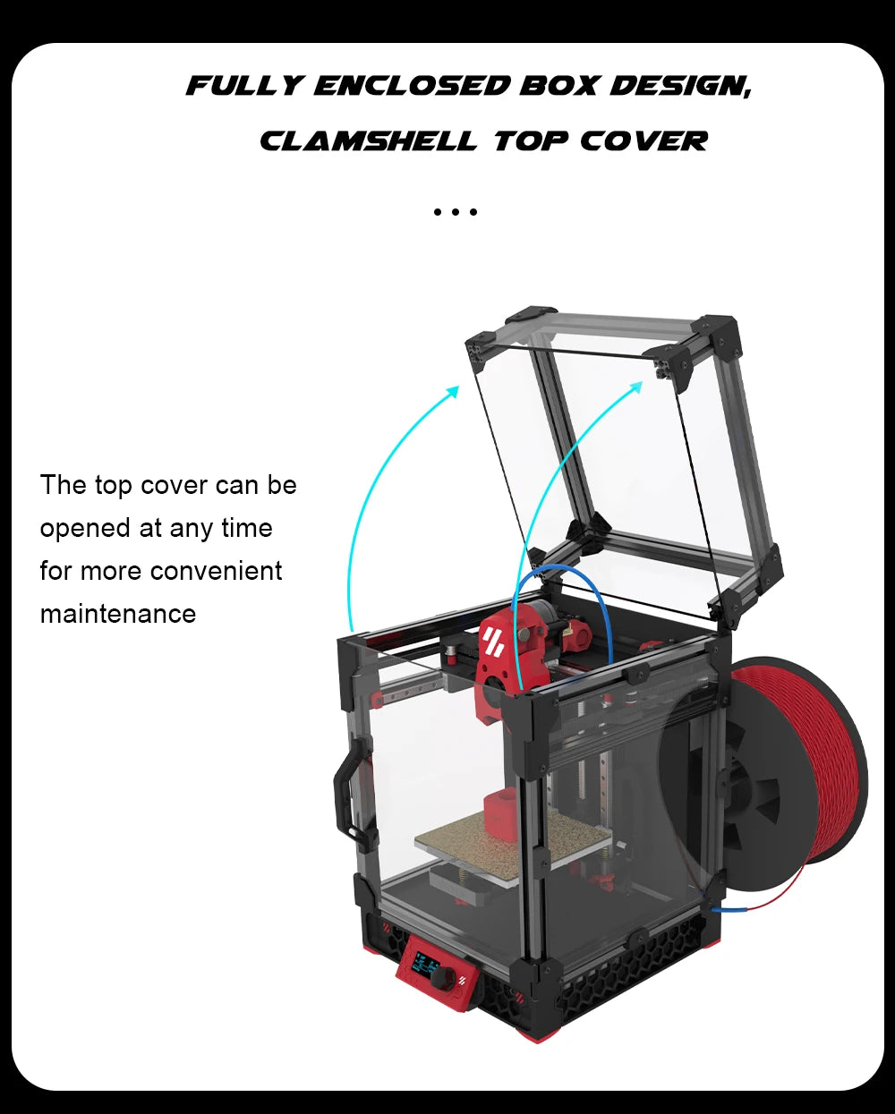 Toaiot Voron V0.2 Pro R1 CoreXY 3D Printer Kit with Printed Parts Upgraded MINI Stealthburner Klipper Best Quality DIY 3D Print