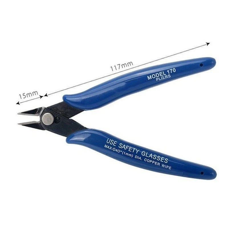 1 PCS Mini Nose Cutting Plier Electrical Wire Cable Cutter  Metal Side Snips Flush Pliers Convenient Durable Tool